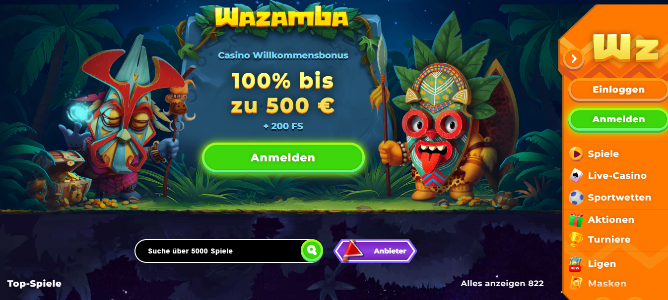 Wazamba Casino